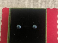 Cercei fetite/ femei Aur 14 k cu perla de cultura